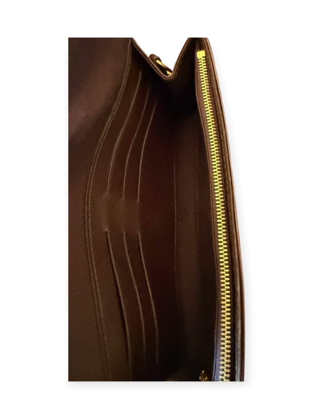 Louis Vuitton Sunset Boulevard Monogram Vernis Shoulder Bag | Amarante - Picture 5 of 7